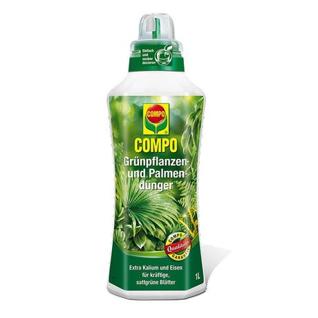 Ingrasamant organic lichid pentru plante verzi si palmieri COMPO, ingrediente 100% naturale, 500 ml - VERDENA-500 ml