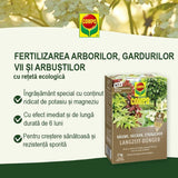 Ingrasamant pentru Arbori, Garduri Vii si Arbusti, 2 kg, 40 m², Efect de Lunga Durata 6 Luni, Formula Ecologica, COMPO - VERDENA - 2 kg