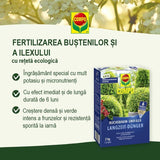 Black Friday - Reduceri Ingrasamant pentru Buxus si Ilex, pentru Garduri Vii si Arbusti, 850 g, 17 m², Efect de Lunga Durata, Formula Ecologica, COMPO Promotie