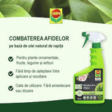 Insecticid Organic pentru plante Ornamentale contra Afidelor, 750 ml, COMPO - VERDENA - 750 ml