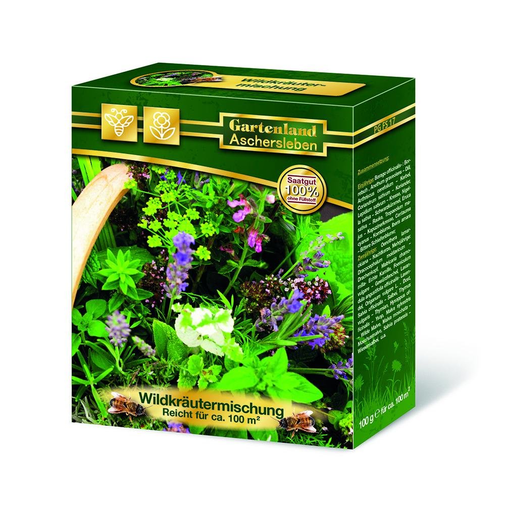Amestec seminte flori de pasune - Ierburi salbatice, livrat in cutie de 100 g